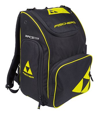 Превью  Рюкзак горнолыжный для вещей FISCHER Backpack Race JR 40 l Black/Yellow (20/21) (Z01320)
